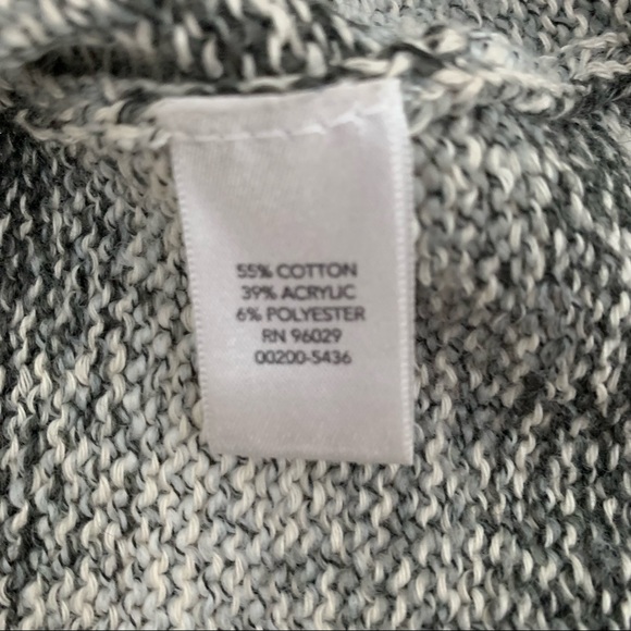 Christopher & Banks Open Front with One Button, Black and White, Size S - Picture 9 of 9